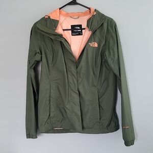 The North Face Resolve Waterproof Jacket with Hood and Zipper